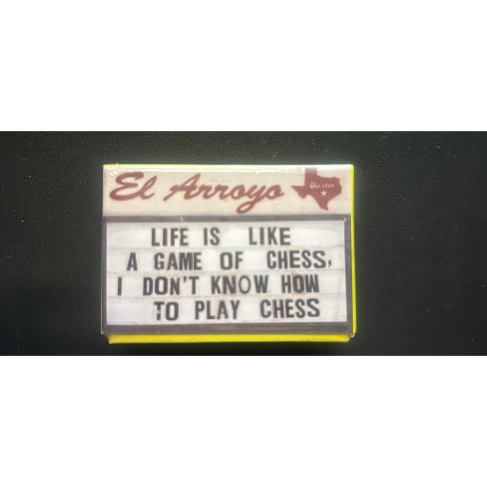 NEW El Arroyo Marquee Sign Comedy Funny Family Friendly Playing 52‎ Card Deck!